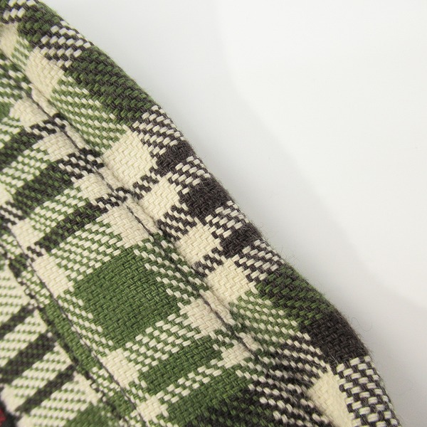 実際に弊社で買取させて頂いたTHE FLAT HEAD/ザフラットヘッド チェック ウエスタンシャツ 40の画像 5枚目