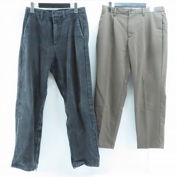 実際に弊社で買取させて頂いたHARE/ハレ デニム/イージーパンツ 2点セット