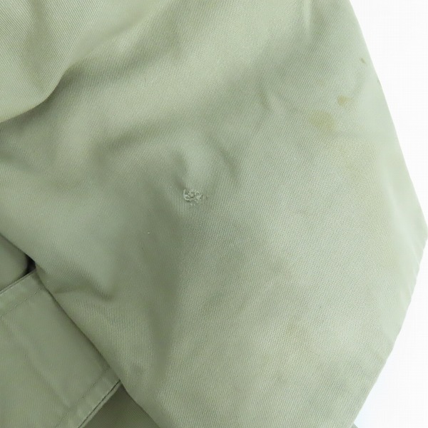 実際に弊社で買取させて頂いたBurberry's/バーバリーズ 裏地チェック柄 トレンチコートの画像 6枚目