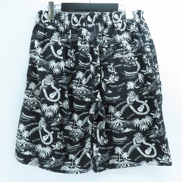 実際に弊社で買取させて頂いたBOUNTY HUNTER/バウンティーハンター 総柄 ハーフパンツ Lの画像 1枚目