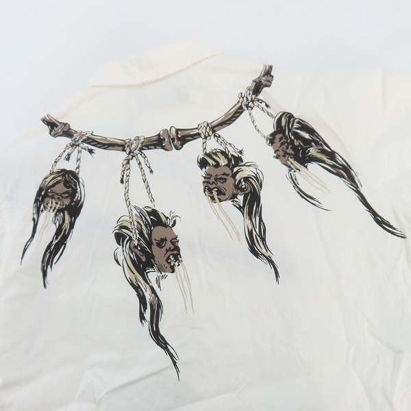 実際に弊社で買取させて頂いたNEIGHBORHOOD/ネイバーフッド SHRUNKEN HEADS/C-SHIRT/シャツ 161AQNH-SHM05/Mの画像 6枚目