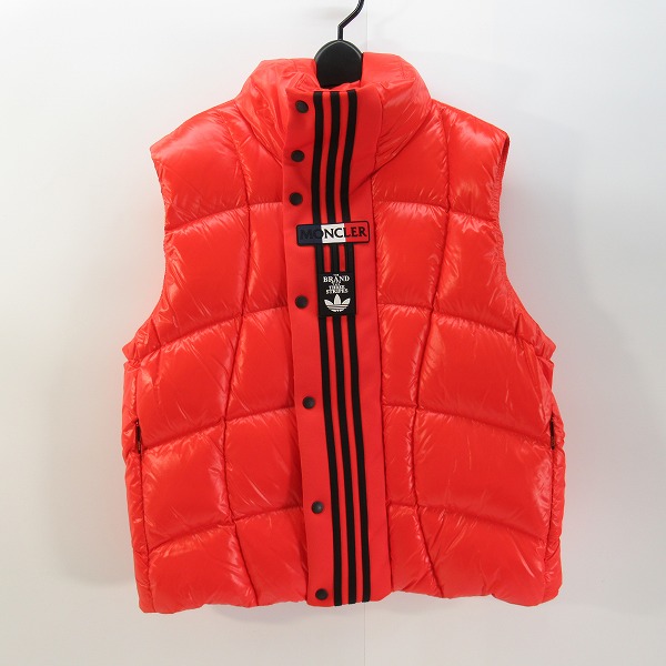 実際に弊社で買取させて頂いた【JPタグ】MONCLERx adidas ORIGINALS /モンクレール×アディダス ダウンベスト I209S1A00011 M2267/2