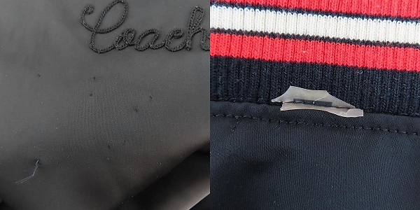 実際に弊社で買取させて頂いたCOACH×Disney/コーチ×ディズニー リバーシブル スカジャン F59550の画像 9枚目