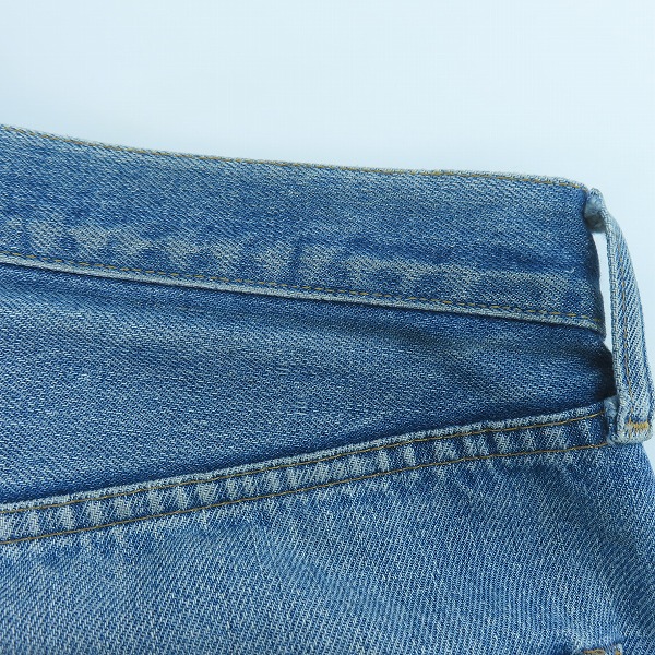 実際に弊社で買取させて頂いたLEVIS/リーバイス  501XX 刻印2 66前期 スモールe/紙パッチ/赤耳/チェーンステッチ デニムパンツ/W35の画像 3枚目
