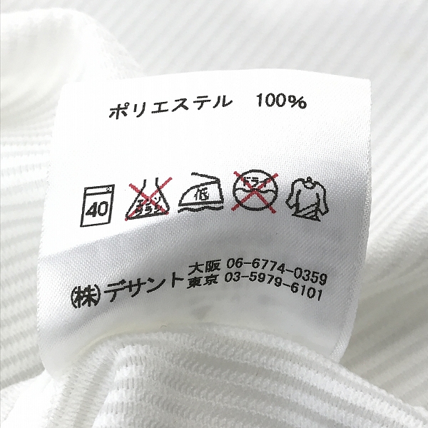 実際に弊社で買取させて頂いたDESCENTE×BEAMS/デサント×ビームス 東京ヤクルトスワローズ #23 青木宣親 プロコレクション ユニフォーム/Oの画像 3枚目