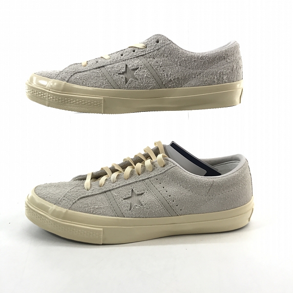 実際に弊社で買取させて頂いた【未使用】CONVERSE/コンバース STAR＆BARS US SUEDE ローカットスニーカー 1SD591/29の画像 3枚目