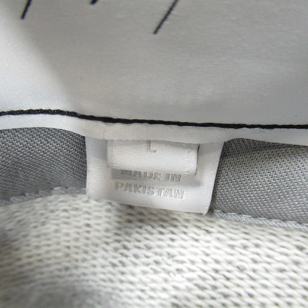 実際に弊社で買取させて頂いたY-3/ワイスリー adidas/アディダス×Yohji Yamamoto/ヨウジヤマモト ロゴ プルオーバー パーカーGV4199/Lの画像 3枚目