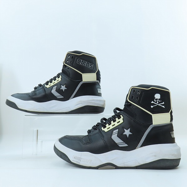 実際に弊社で買取させて頂いたCONVERSE/コンバース×mastermind JAPAN/マスターマインド ハイカット スニーカー 34200150/26.5の画像 3枚目
