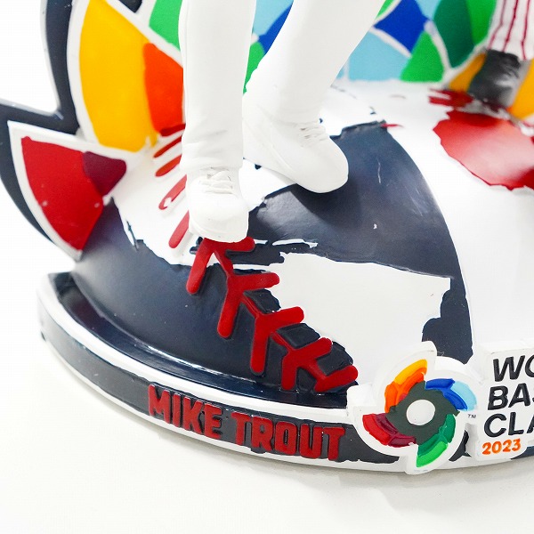 実際に弊社で買取させて頂いたFOCO/フォコ PLAYER BOBBLE ボブルヘッド  WBC 2023 大谷翔平/マイク・トラウト 首振り フィギュアの画像 4枚目
