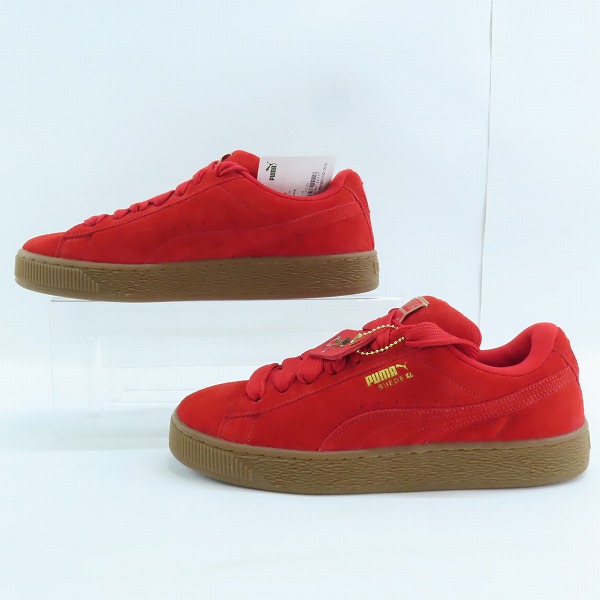 実際に弊社で買取させて頂いた【未使用】PUMA/プーマ SUEDE XL OP FOR ALL TIME RED/スエード スニーカー 401709-01 28.5の画像 3枚目