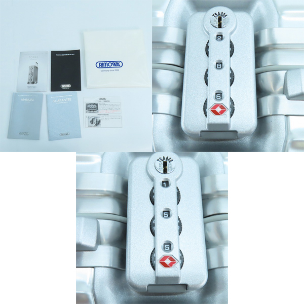 実際に弊社で買取させて頂いたRIMOWA/リモワ TOPAS/トパーズ 4輪 キャリーケース/バッグ 923.52 32Lの画像 6枚目