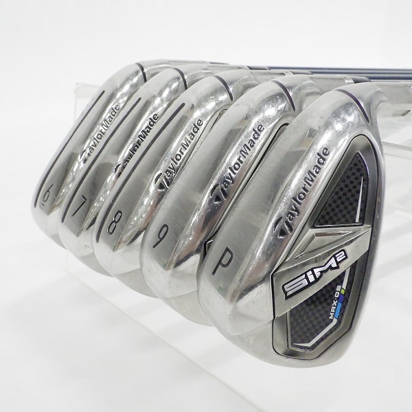 実際に弊社で買取させて頂いたTaylorMade/テーラーメイド SIM 2 MAX OS アイアン #6~9,Pw 5本セット TENSEI BLUE TM60 FLEX：R