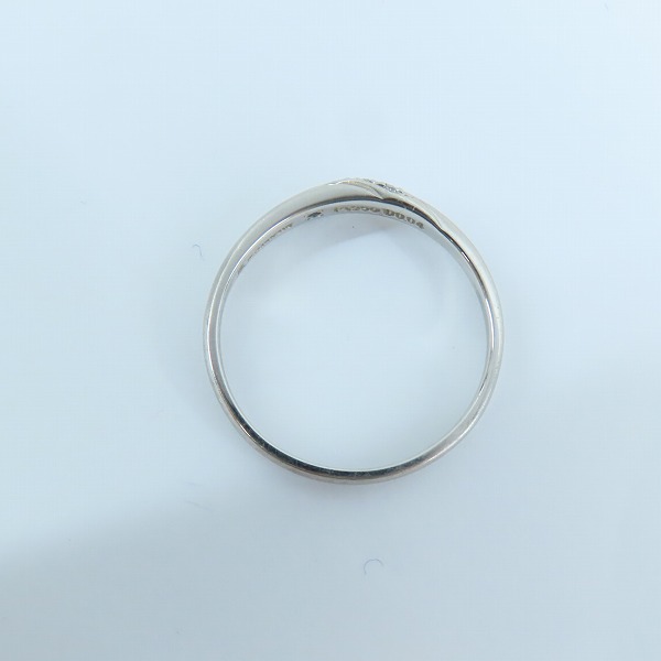 実際に弊社で買取させて頂いたLANVIN/ランバン マリッジリング リング PT950 20号の画像 5枚目