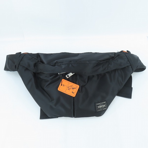 実際に弊社で買取させて頂いた(4)【未使用】PORTER/ポーター TANKER WAIST BAG (L) タンカー ウエストバッグ L ブラック/622-76628