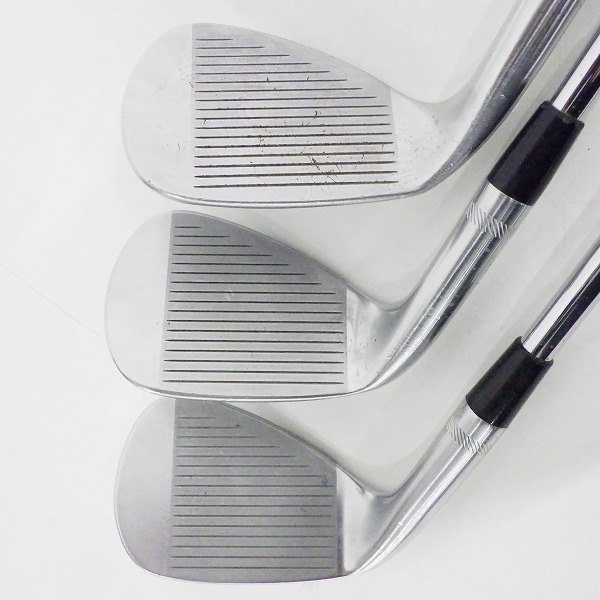 実際に弊社で買取させて頂いたTitleist/タイトリスト BV/ボーケイデザイン SM6 F GRIND ウェッジ 48°,52°,58° 3本セット Dynamic Gold FLEX:S200の画像 4枚目