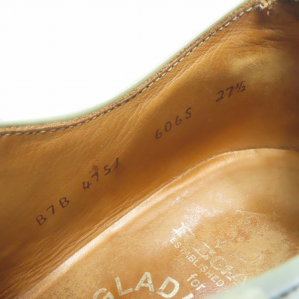 実際に弊社で買取させて頂いたREGAL×GLADHAND/リーガル×グラッドハンド SADDLE SHOES サドルシューズ/27.5の画像 5枚目