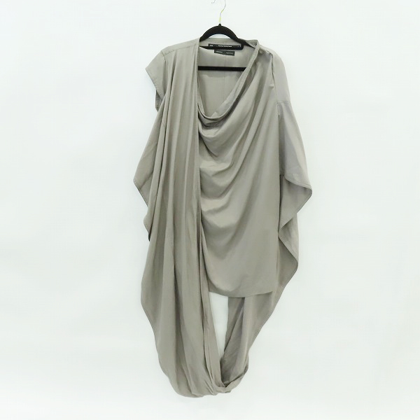 実際に弊社で買取させて頂いたJULIUS/ユリウス 23SS ストール ドレープ シャツ 819SHM3/1の画像 6枚目