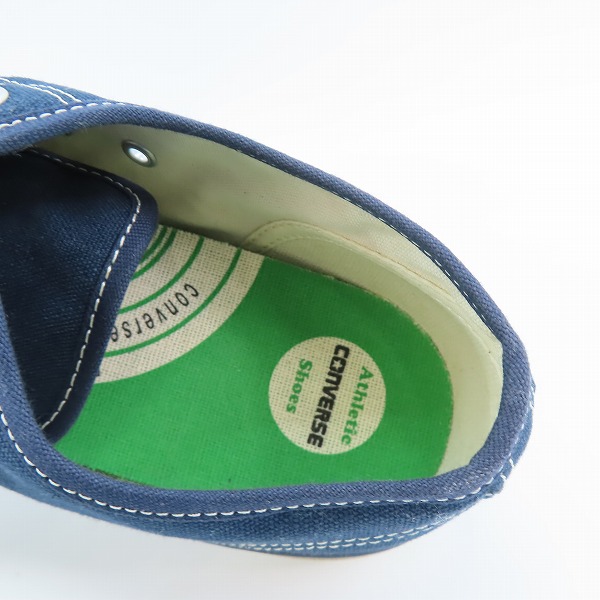 実際に弊社で買取させて頂いたCONVERSE/コンバース ジャックパーセル ネイビー 1C1104/26.5の画像 4枚目