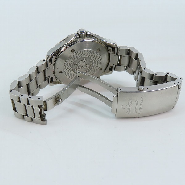 実際に弊社で買取させて頂いたOMEGA/オメガ SEAMASTER/シーマスター プロフェッショナル 300m クォーツ腕時計 2265.80 【動作未確認】の画像 4枚目