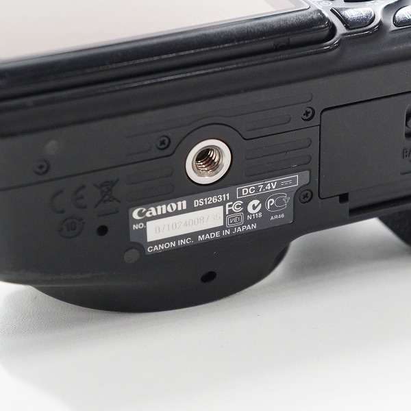 実際に弊社で買取させて頂いたCanon/キャノン DS126311 EOS kiss X5 デジタル一眼レフカメラ ボディ 動作確認済みの画像 6枚目