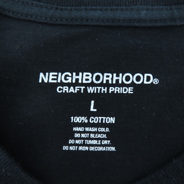 実際に弊社で買取させて頂いたNEIGHBOR HOOD/ネイバーフッド プリント半袖Tシャツ/Lの画像 2枚目
