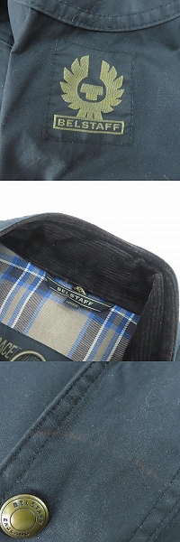 実際に弊社で買取させて頂いたBELSTAFF/ベルスタッフ オイルドジャケット 71020816/34の画像 8枚目