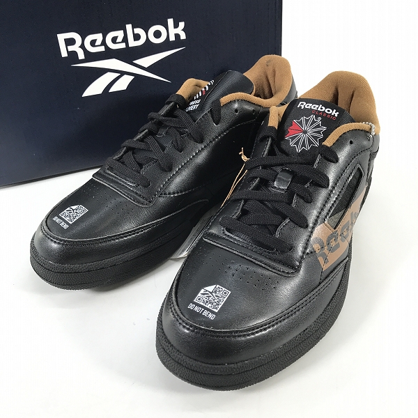 実際に弊社で買取させて頂いた【未使用】THE BLACK EYE PATCH×Reebok/ブラックアイパッチ×リーボック Club C 85/クラブシー GX1140/29.0