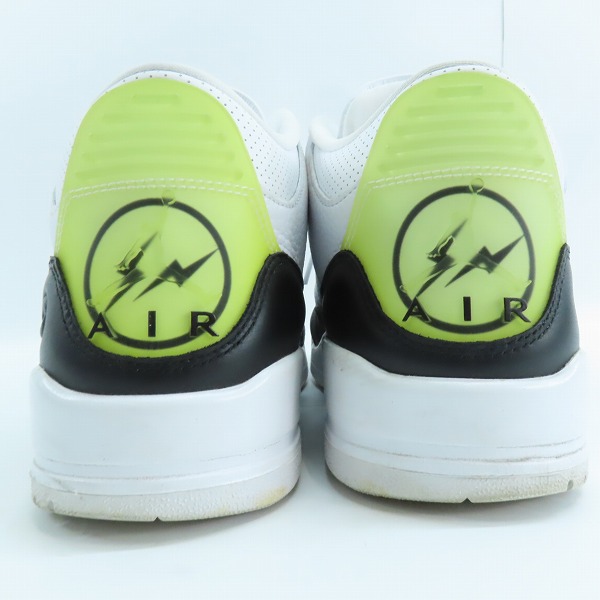 実際に弊社で買取させて頂いたFRAGMENT DESIGN×NIKE/フラグメントデザイン×ナイキ AIR JORDAN 3 エアジョーダン3 DA3595-100/28.5の画像 1枚目