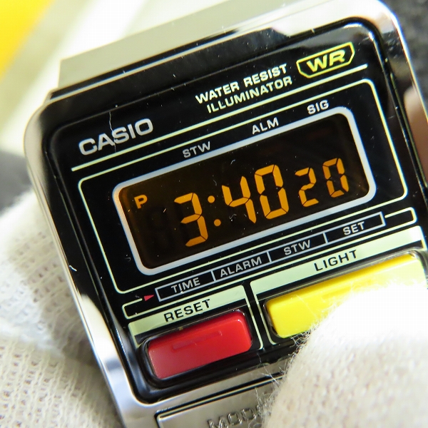実際に弊社で買取させて頂いたCASIO/カシオ クラシック マルチカラー 腕時計 A120WEGG-1BJFの画像 5枚目