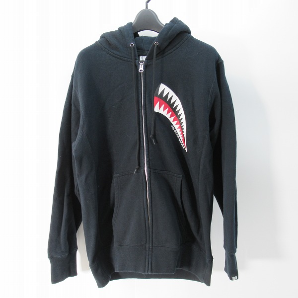 実際に弊社で買取させて頂いたBOUNTY HUNTER  SHARK/バウンティーハンター ジップアップ パーカー L