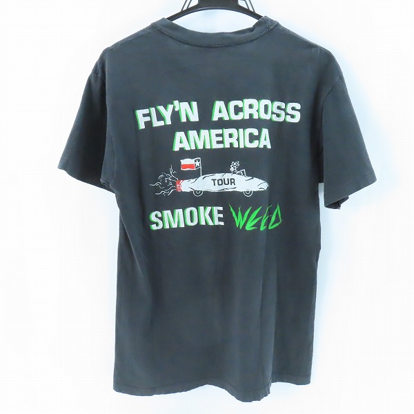 実際に弊社で買取させて頂いたHanes/ヘインズ PANTERA/パンテラ 90s FLY'N ACROSS AMERICA TOUR SMOKE WEED  ヴィンテージ バンドTシャツ/Lの画像 1枚目