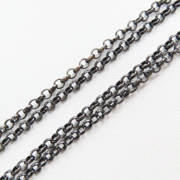 実際に弊社で買取させて頂いた【カスタム】CHROME HEARTS/クロムハーツ ロールチェーン/ネックチェーン ネックレス/24inchの画像 1枚目