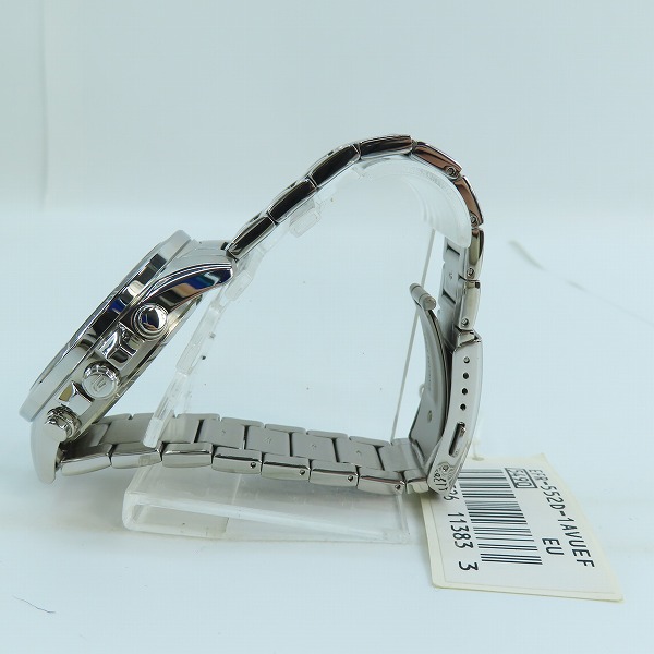 実際に弊社で買取させて頂いたCASIO/カシオ EDIFICE エディフィス クロノグラフ 文字盤ブラック EFR-552D-1AVUEFの画像 1枚目