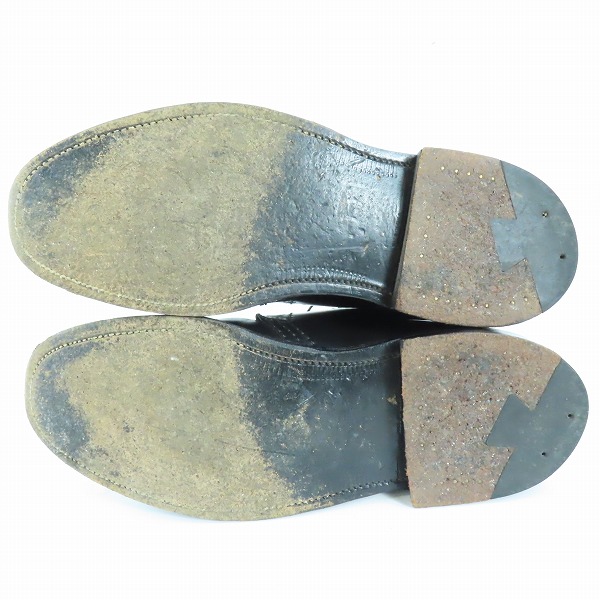 実際に弊社で買取させて頂いたALDEN/オールデン　コードバンチャッカブーツ/レザーシューズ 1340/8の画像 2枚目