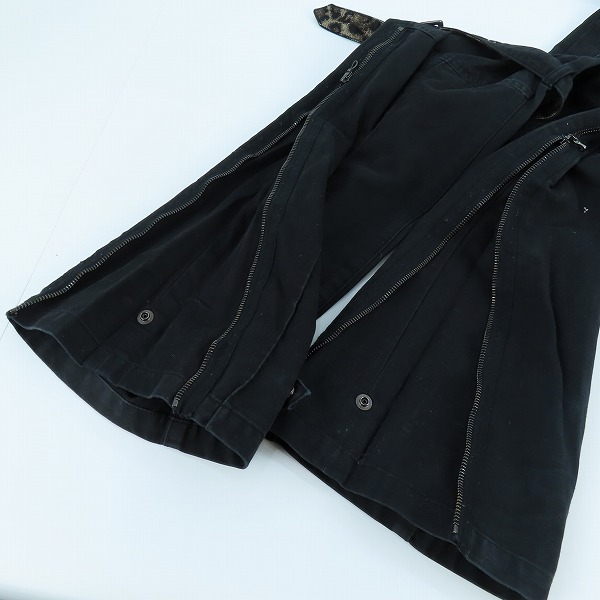 実際に弊社で買取させて頂いたRoen/ロエン 裾 ジップアップ カーゴパンツ 33の画像 7枚目