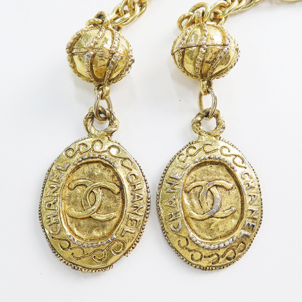 実際に弊社で買取させて頂いたCHANEL/シャネル ヴィンテージ ココマーク  チェーン ベルトの画像 2枚目