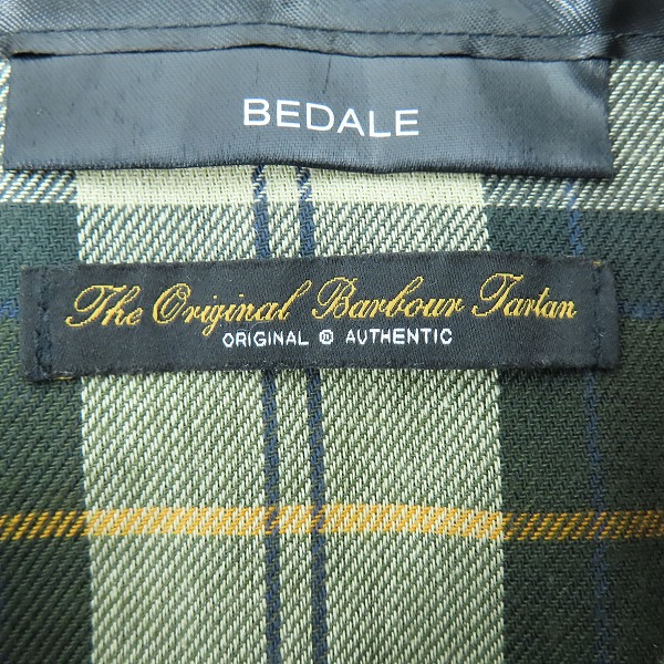 実際に弊社で買取させて頂いたBARBOUR/バブアー BEDALE JACKET/ビデイルジャケット/34の画像 3枚目