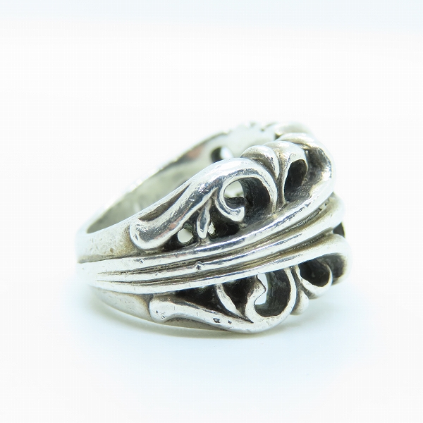 実際に弊社で買取させて頂いたCHROME HEARTS/クロムハーツ K&Tリング 13号の画像 4枚目