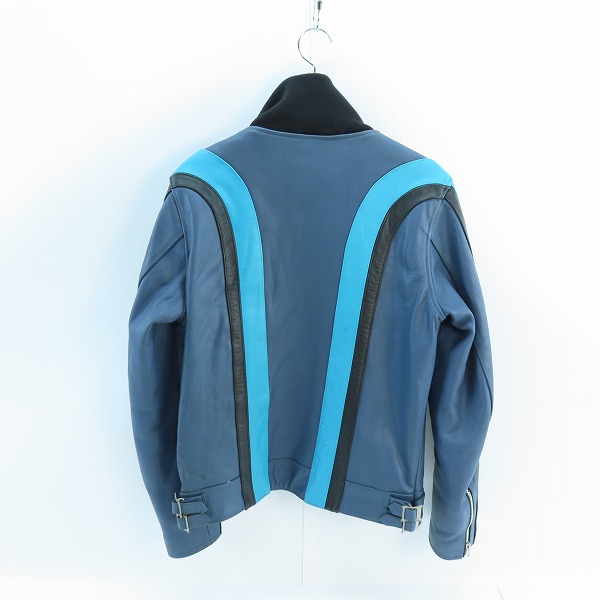 実際に弊社で買取させて頂いたNEIGHBORHOOD/ネイバーフッド ジップアップ カウレザー/牛革 ジャケット NWNH-JK-06/Mの画像 1枚目