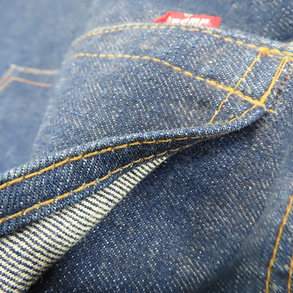実際に弊社で買取させて頂いたLEVIS/リーバイス 505 刻印5 42TALONジッパーフライ ビッグE バックポケットシングル ヴィンテージデニムパンツ 505-0217の画像 5枚目
