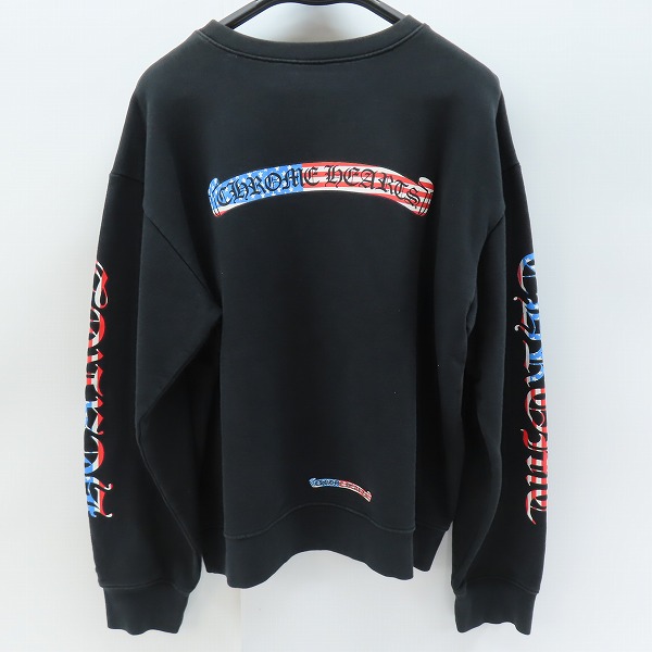 実際に弊社で買取させて頂いたCHROME HEARTS/クロムハーツ MATTY BOY/マッティボーイ 2021AW America US SCRL SWTSHRT/XLの画像 1枚目