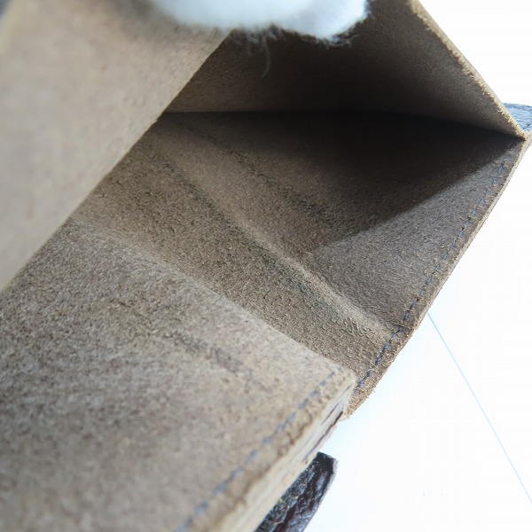 実際に弊社で買取させて頂いたIL BISONTE/イルビゾンテ STANDARD COLLECTION/スタンダードコレクション 二つ折り ウォレット/財布 5462305140の画像 6枚目