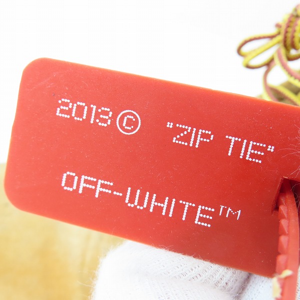 実際に弊社で買取させて頂いたTimberland×OFF-WHITE/ティンバーランド×オフホワイト ベロア 6インチ ブーツ A1Q8L/8の画像 6枚目