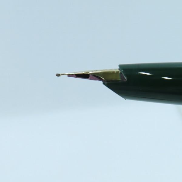 実際に弊社で買取させて頂いたMONTBLANC/モンブラン 万年筆 14K 585 グリーンの画像 4枚目