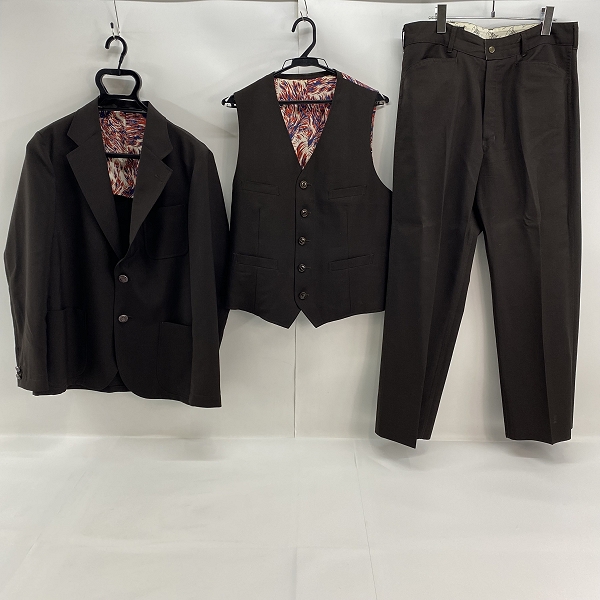 実際に弊社で買取させて頂いたTHE STYLIST JAPAN×TENDERLOI/スタイリストジャパン×テンダーロイン 3ピース ジャケット/パンツ/ベスト/セットアップ/L/L/M