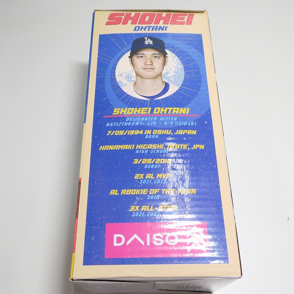 実際に弊社で買取させて頂いたSHOHEI＆DECOY 2024年8月28日 DAISO提供 ドジャースタジアム 限定 大谷翔平＆デコピン ボブルヘッド フィギュアの画像 8枚目