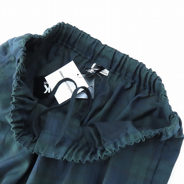 実際に弊社で買取させて頂いた【未使用】BLACK COMME des GARCONS/ブラック コムデギャルソン 21SS サルエルパンツ 1H-P013/Lの画像 5枚目