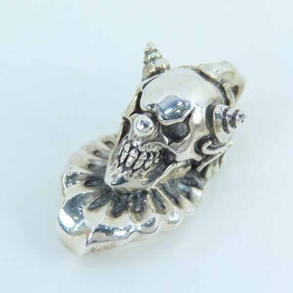 実際に弊社で買取させて頂いたFAL/エフエーエル スウィル 2nd model ピエロ スカル ペンダントトップ