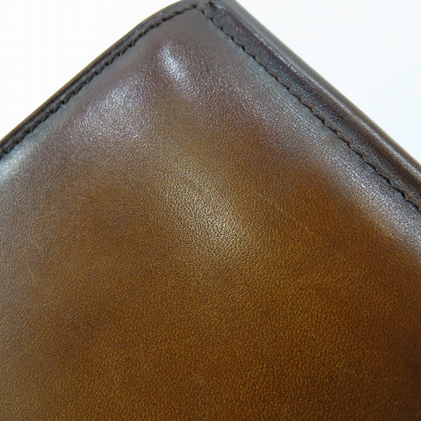 実際に弊社で買取させて頂いたBerluti/ベルルッティ カリグラフィ 二つ折財布/マネークリップ の画像 7枚目