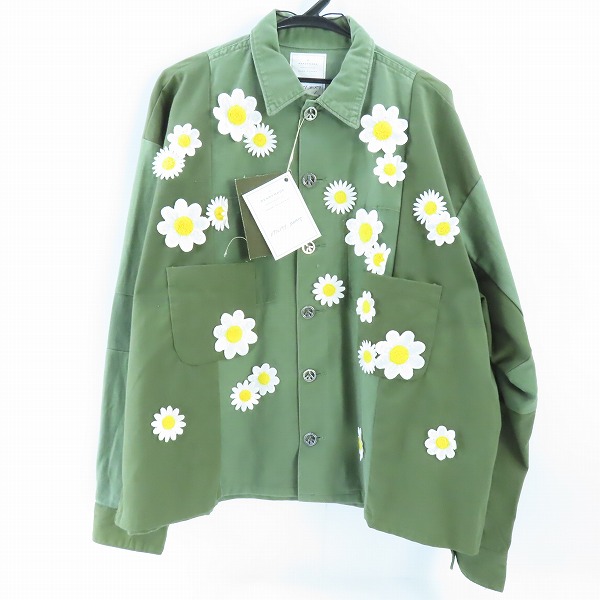 実際に弊社で買取させて頂いた【未使用/JPタグ】READYMADE/レディメイド 24AW ユーティリティーシャツ RE-CO-KH-00-00-257/0